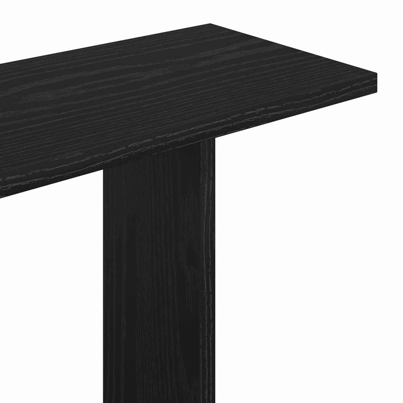  Wall Shelf with Shelf with Storage Engineered Wood Solution Home Indoor, 50.5cm H x 60cm W x 12cm D, Black Oak