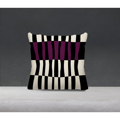 Bianca Spun Polyester Reversible Throw Pillow