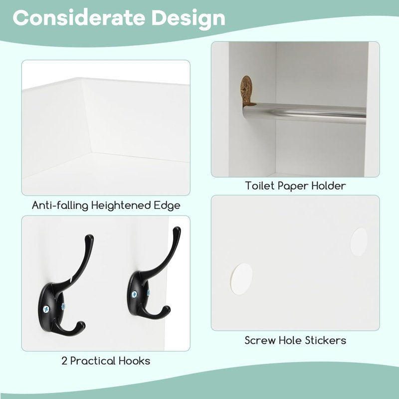 Over the Toilet Storage