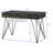 Dauphin Solid Wood Iron Writing Desk