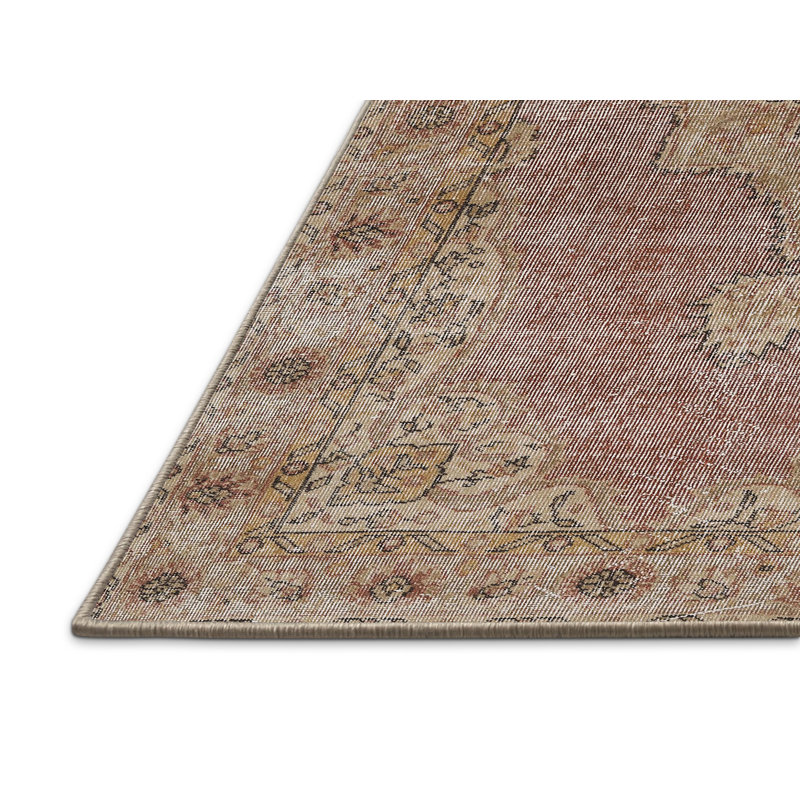Tapis oriental beige / gris en laine, Rectangle 7 pi x 9 pi