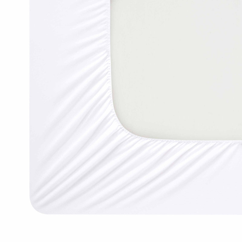 King White Down Waterproof Featherbed Mattress Topper