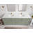 Aberdeen 84'' Double Bathroom Vanity with Quartz Top-94240504-94240498