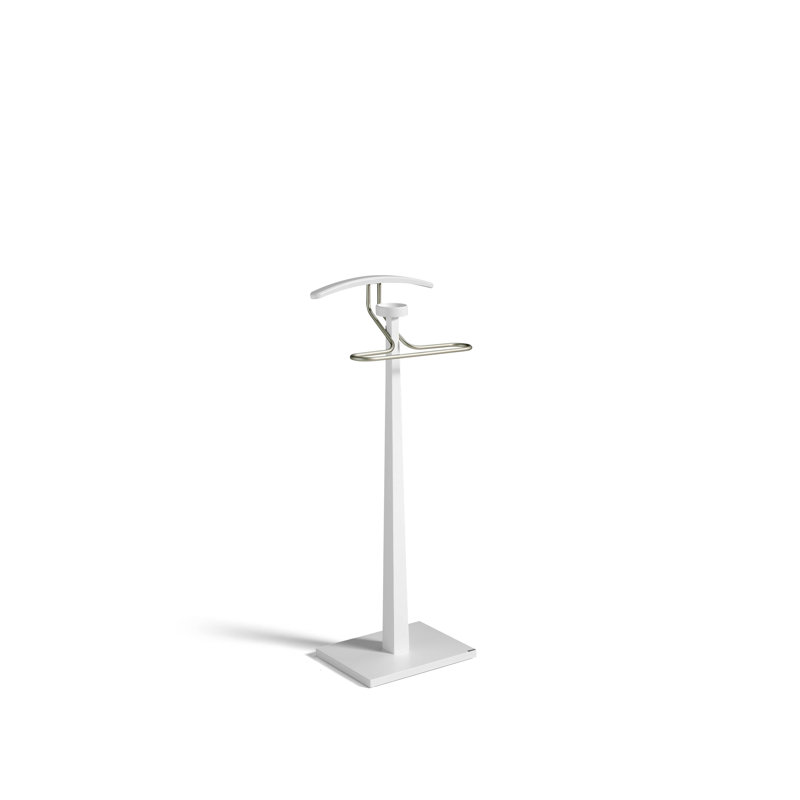 Mcallier Freestanding Valet Stand, White