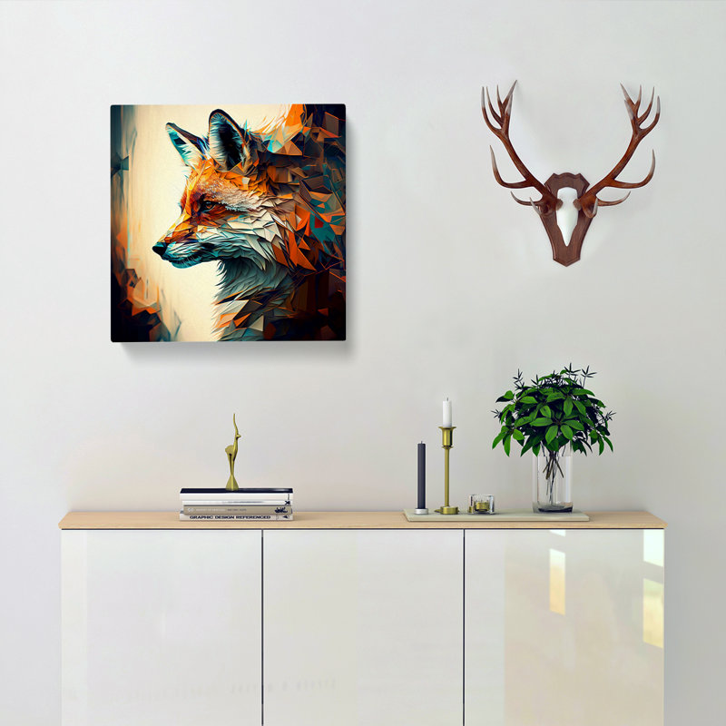 Fox Abstract No.1 - No Frame Print