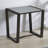 Wilodyne Mazie End Table w/Pattern Mirror