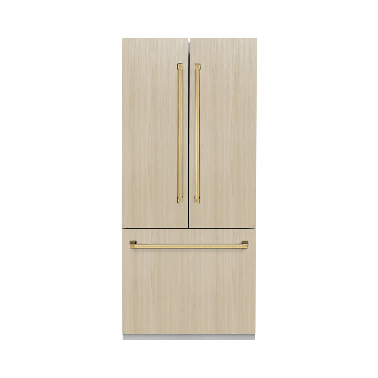 ZLINE 36" Built-In 3-Door French Door Refrigerator with Internal Water and Ice Dispenser