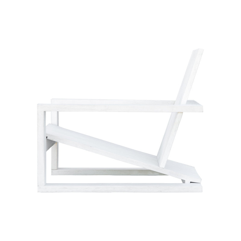 Chantai Primitive Modern Adirondack Chair