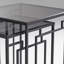 Galleria Glass Nesting End Table