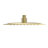Ascend Ultra-Thin Square Shower Head - 8 in., Brushed Brass-121869644-123125555