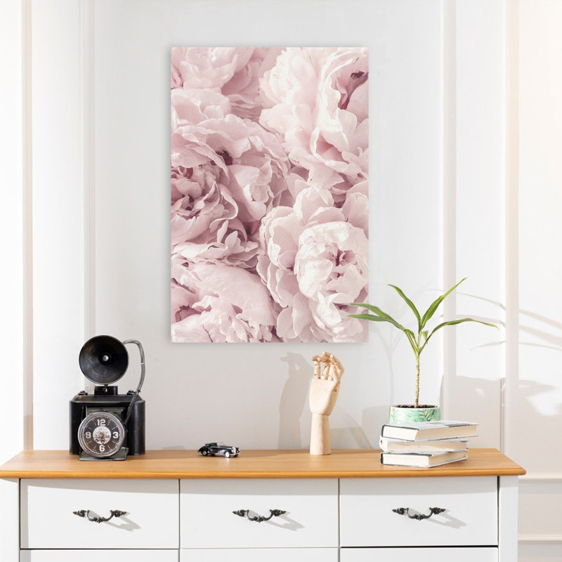 Pivoine - art floral et nature morte, fleurs, pivoines, art, H 24 po x l 16 po