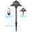 3CCT LED Pathway Lights, Low Voltage Landscape Lights, 12-15V AC/12-24V DC, IP65, Aluminum Housing