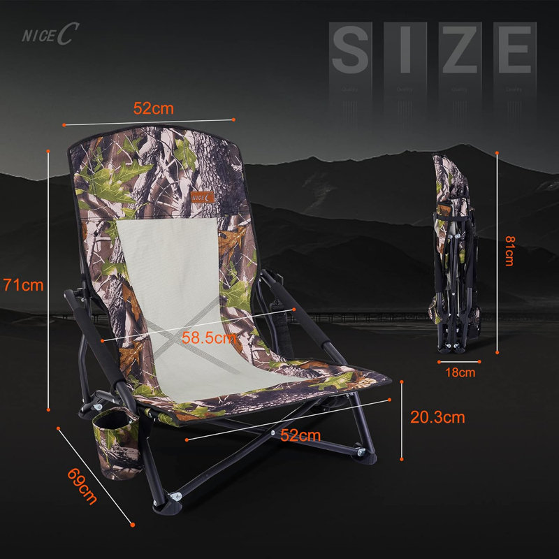 Chaise de camping pliante Thety