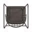 Chaise de salle à manger gris / noir Nabu
