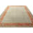 Rug & Kilim’S Distressed Custom Rug In Blue, Red Geometric Pattern-122813727