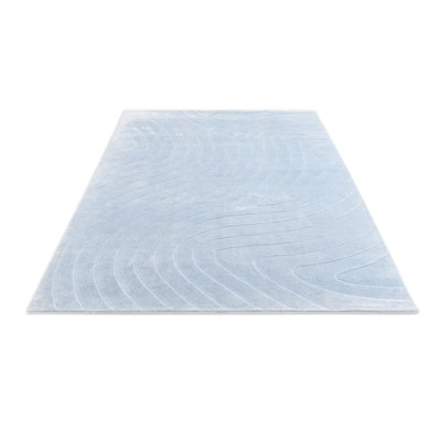 Tapis bleu clair Jennings