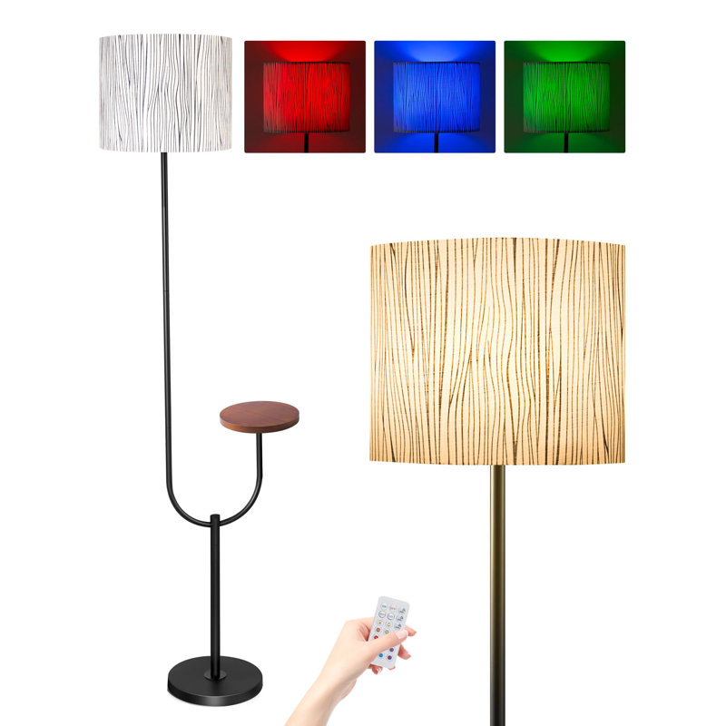 Battery Operated Rechargeable Floor Lamp,Dimmable Floor Lamp with Remote