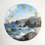 "Coastal Landscape", horloge murale en verre-1457932845