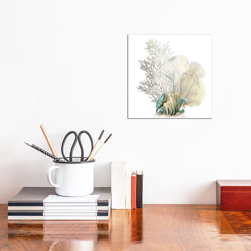 Coral II by Aimee Wilson - Wrapped Canvas Print, 93.98 cm H x 93.98 cm W x 3.175 cm D