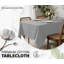  Rectangular Table cloth 140x200 cm – 100% Cotton Red Tablecloth– Washable & Reusable – Ideal for Christmas, Dining, Parties and Seasonal Decor-681761343-681761332