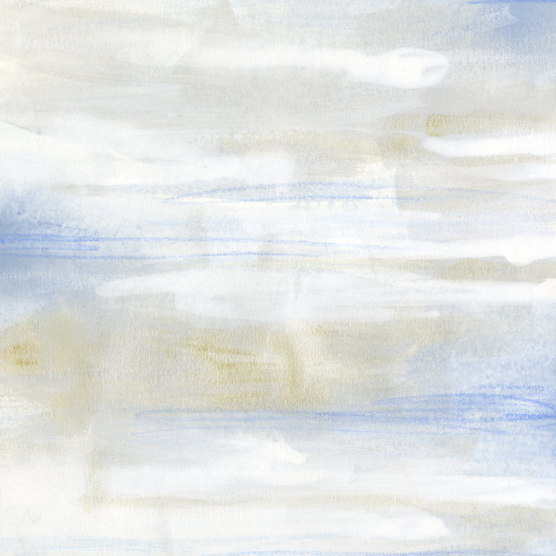 «Shore Horizon I» par June Erica Vess, reproduction d'art sur toile tendue, H 36 po x l 36 po
