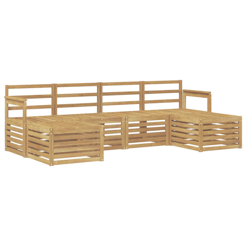 249cm Wide Patio Sectional Set