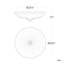 Roma 1 Light Flush Mount-70593342-70593337