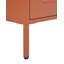 Storage Unit FROME Metal Golden Brown
