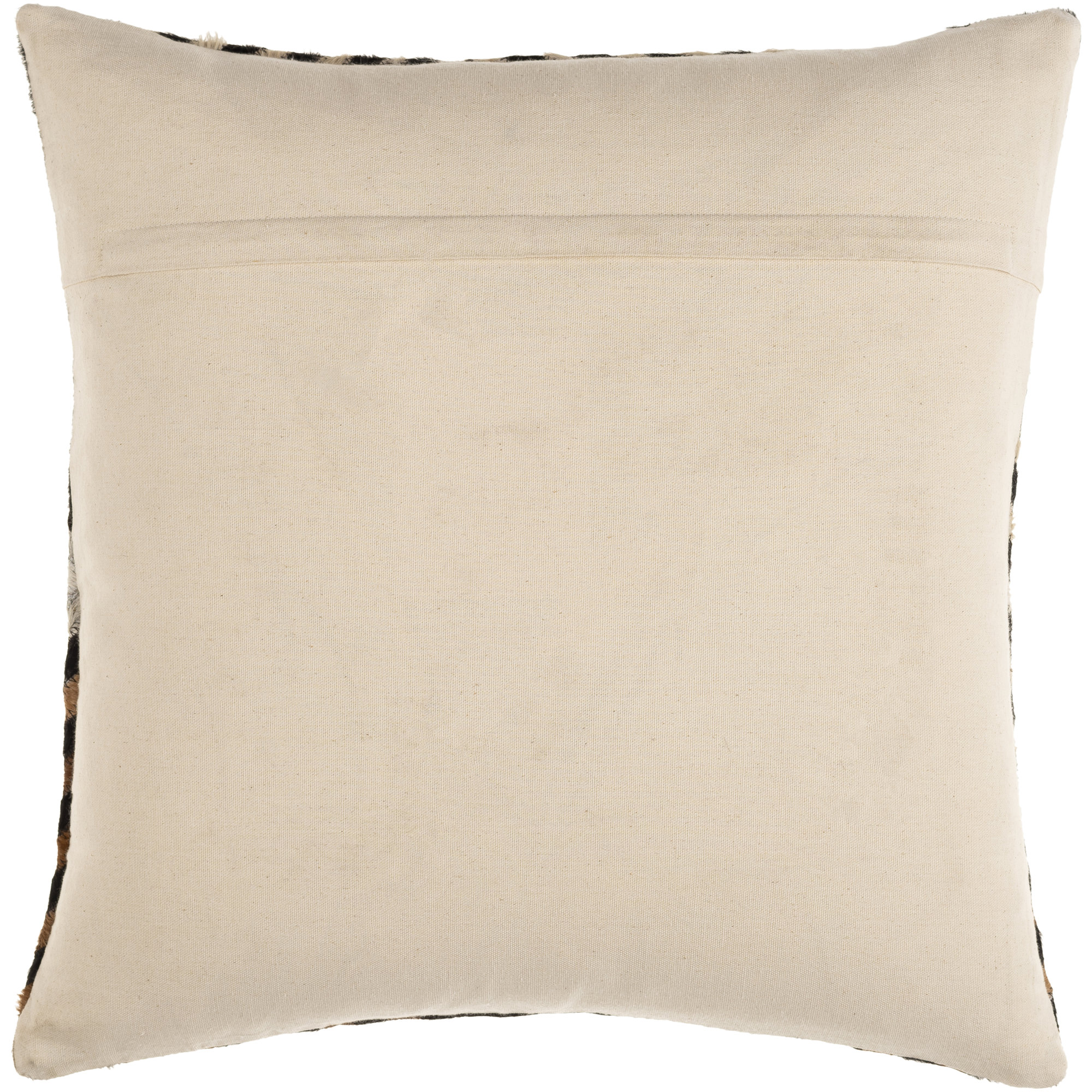 Coleridge Throw Pillow, Down, Black/Brown Chevron