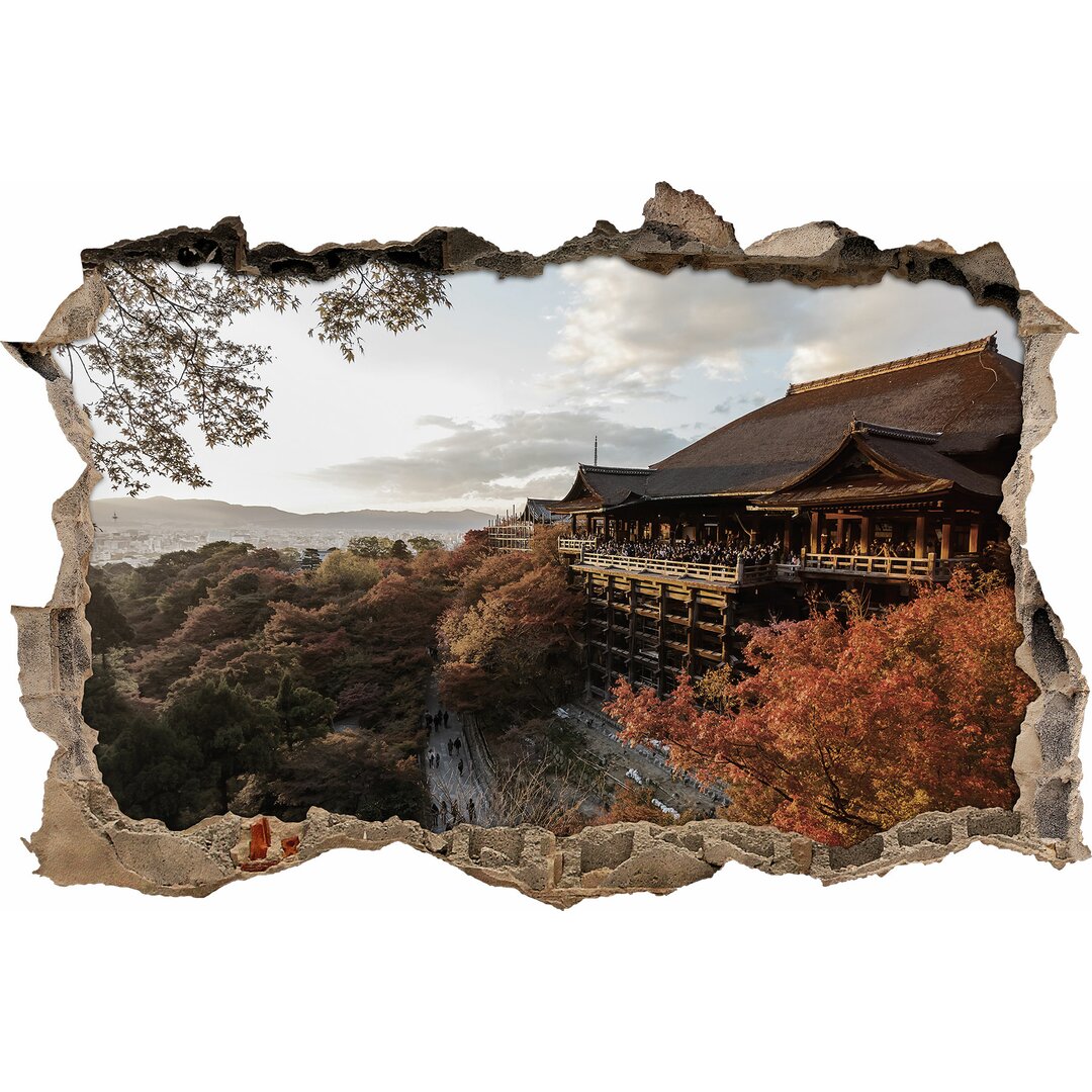 Wandtattoo Rieisger Kiyomizu-dera-Tempel in Kyoto