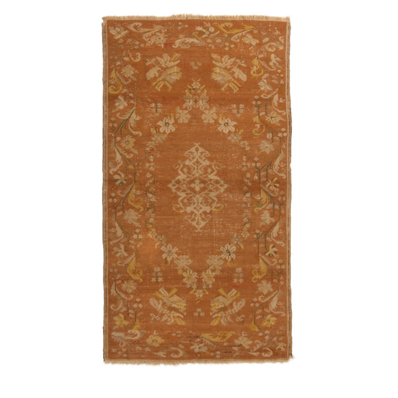 One-of-a-Kind 3'11" X 6'7" Hand Knotted Area Rug