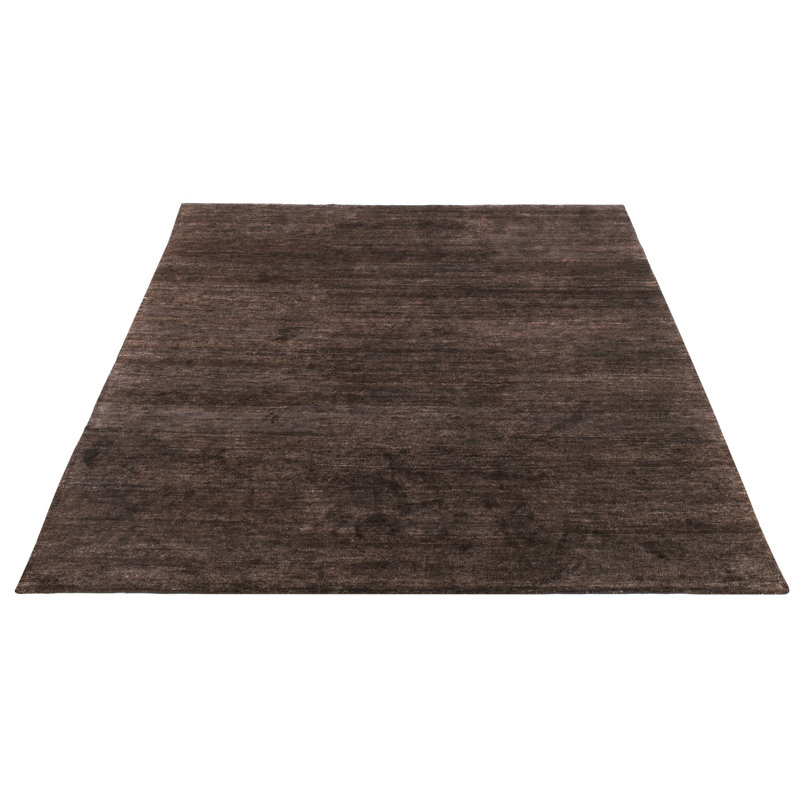 Ralph Lauren Fairfax Viscose, Cotton Solid Color Rug, Rectangle 4' x 6'