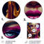 «Sensual Woman with Colorful Butterfly III» - décoration murale glamour contemporaine en métal-87837462