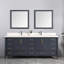 Ensemble de meuble-lavabo double 84 po Flavell-618968513-618968524