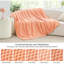 Fleece Throw Blanket For Couch & Bed - 3D Jacquard Decorative Beige Blanket, Super Soft And Cozy Warm Fuzzy Blanket All Seasons Suitable, 50X60inches-108301445