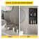 12"Hx 36"W Stainless Steel Rectangular Recessed Shower Niche,  Niche for Wall Tile Ready/No Tile Needed