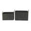 Ensemble de 2 paniers en cuir-63371734