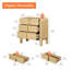 Commode 3 tiroirs Modern Wood-885450394