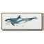 Baleine IV - toile encadrée-877755274