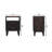 Cadiz Carved Bedside Table