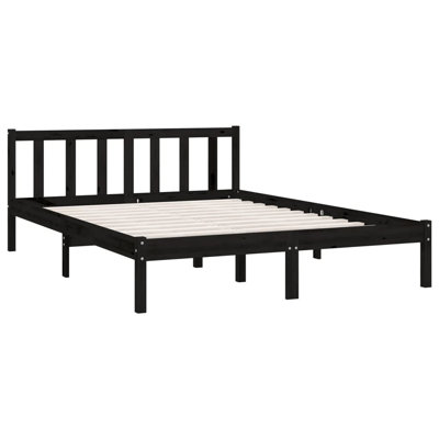 Deron Solid Wood Bed