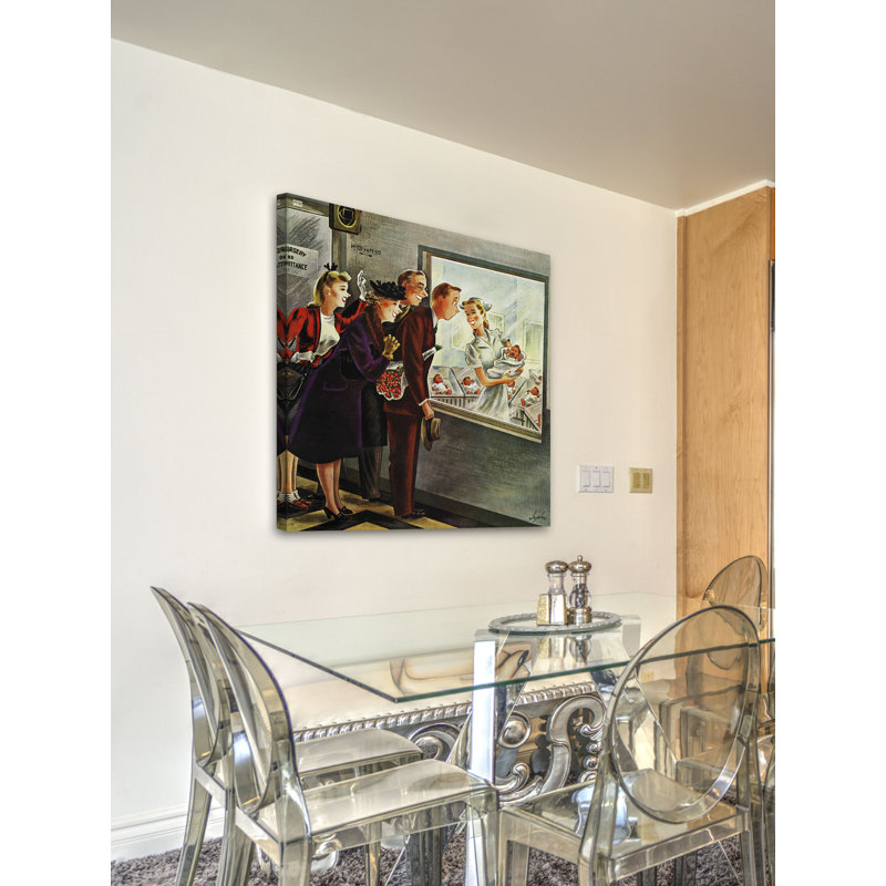 Maternity Ward 1 Piece Wrapped Canvas Painting, 81 cm H x 81 cm W