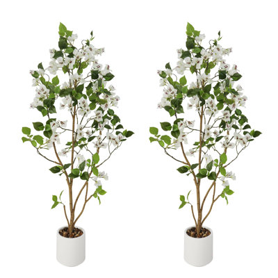 121.92cm Faux Flowering Tree