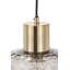 Camille 1 - Light Brushed Gold Pendant