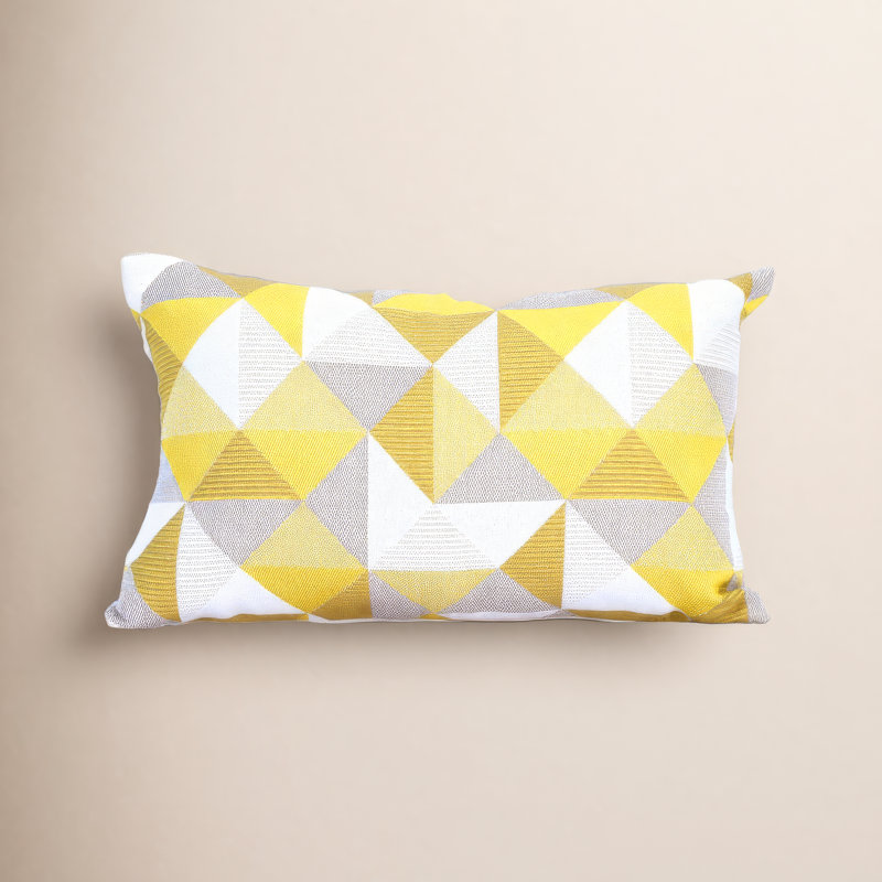 Coussin lombaire intérieur / extérieur Pacifica, Jaune