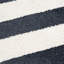 Tapis noir à grandes rayures NU160A-69295776