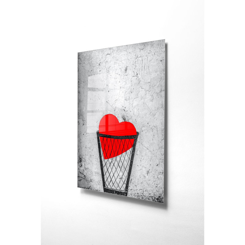 Boze Print on Glass, 45cm H x 30cm W