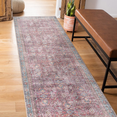 Tapis délavé délavé à la machine