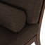 Chaise longue en tissu Sarom avec traversin-71521101