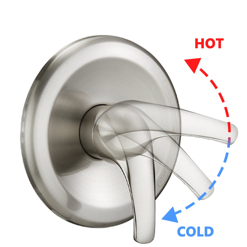 Dual Shower Head Spa System, Brushed Nickel
